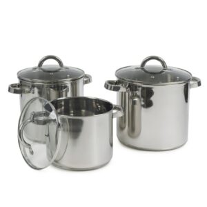 Stainless Steel 3-Pc.  Set