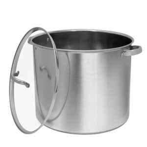 27-Quart Stock Pot - stainless steel